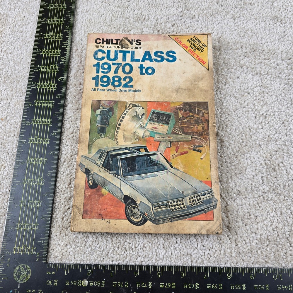Chilton Repair Tune-Up Guide Cutlass 1970‎ to 1982 RWD Manual 6933